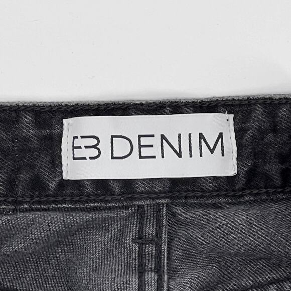 EB DENIM Unraveled Two Split Hem Jeans Grade School Women’s Size 24 Raw Edge - Picture 4 of 8